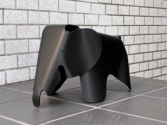 ヴィトラ vitra イームズ エレファント スモール Eames Elephant Small スツール ブラック ポリプロピレン 元箱付き 美品 ■