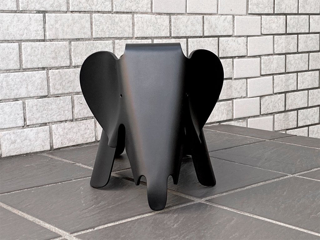 ヴィトラ vitra イームズ エレファント スモール Eames Elephant Small スツール ブラック ポリプロピレン 元箱付き 美品 ■