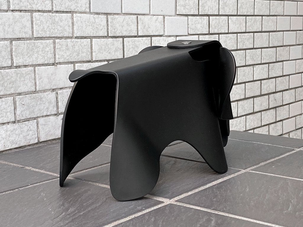 ヴィトラ vitra イームズ エレファント スモール Eames Elephant Small スツール ブラック ポリプロピレン 元箱付き 美品 ■