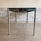 USMモジュラーファニチャー USMハラー テーブル USM Haller Table ガラス ダイニングテーブル W150cm オフィス デスク 現状品 ●