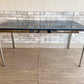 USMモジュラーファニチャー USMハラー テーブル USM Haller Table ガラス ダイニングテーブル W150cm オフィス デスク 現状品 ●