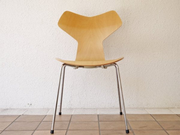 フリッツハンセン Fritz Hansen グランプリチェア Grand Prix Chair ビーチ アルネ・ヤコブセン デンマーク 北欧家具 ◇