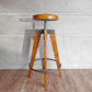 ジャーナルスタンダードファニチャー j.s.F シノン ハイスツール ウッド CHINON HIGH STOOL WOOD 昇降機能付き 定価35,200円 ♪