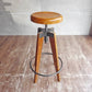 ジャーナルスタンダードファニチャー j.s.F シノン ハイスツール ウッド CHINON HIGH STOOL WOOD 昇降機能付き 定価35,200円 ♪