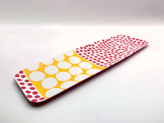 マリメッコ × ターゲット marimekko for TARGET メテリオ Meteori サービングトレイ 50×16cm 長角皿 海外限定 コラボレーションアイテム ●