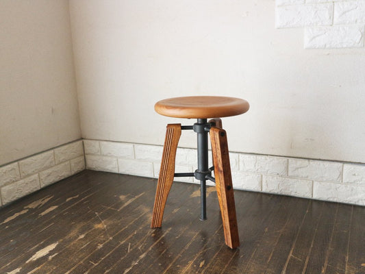 アクメ ファニチャー ACME FURNITURE アーヴィン スツール IRVIN STOOL LOW ハックベリー×アイアン インダストリアル  ◎