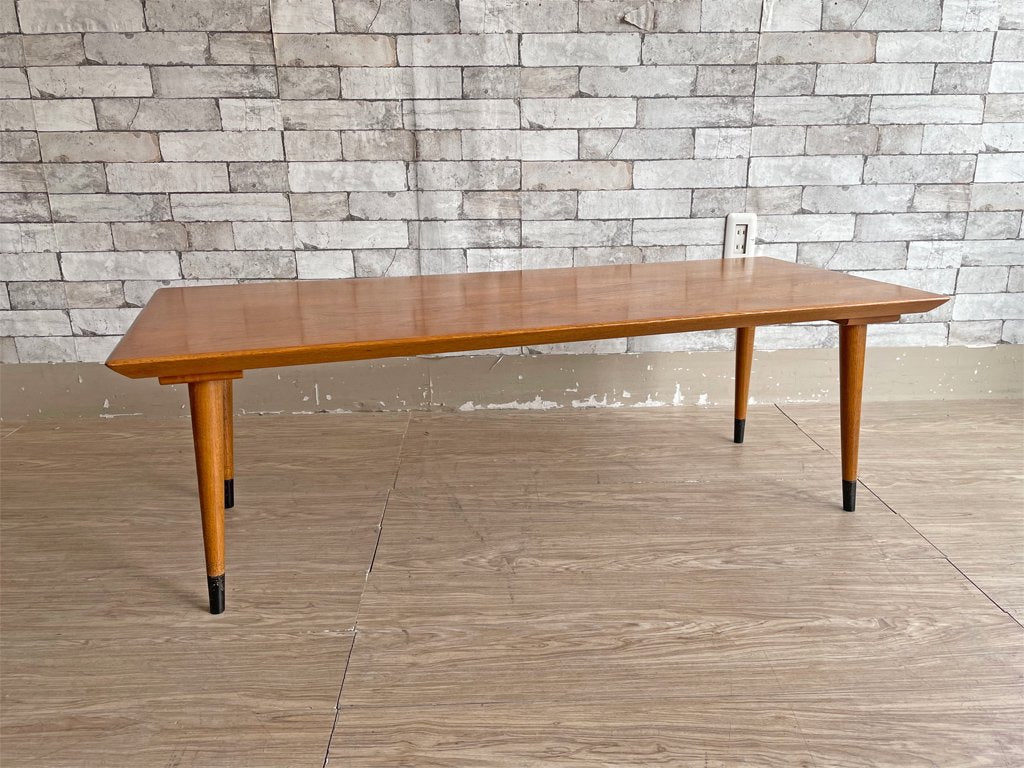 アクメファニチャー ACME Furniture カーディフ CARDIFF コーヒーテーブル COFFEE TABLE ハックベリー無垢集成材 廃番 定価￥57,200- 現状品 ●