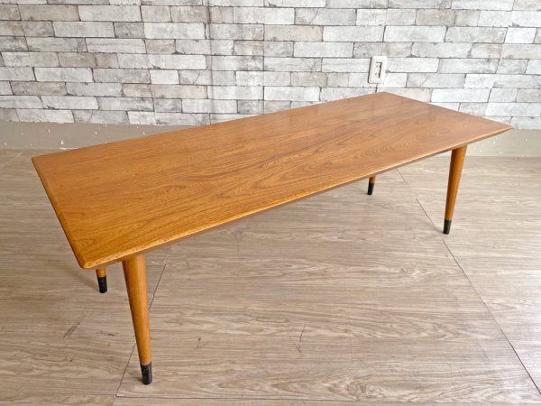 アクメファニチャー ACME Furniture カーディフ CARDIFF コーヒーテーブル COFFEE TABLE ハックベリー無垢集成材 廃番 定価￥57,200- 現状品 ●
