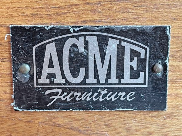 アクメファニチャー ACME Furniture カーディフ CARDIFF コーヒーテーブル COFFEE TABLE ハックベリー無垢集成材 廃番 定価￥57,200- 現状品 ●