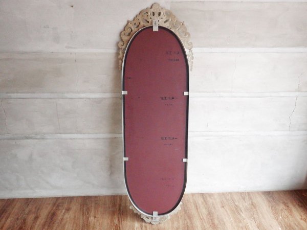 ミエミラー シャンブル Chambre ウォールミラー 壁掛け H137cm アンティーク調 クラシカルデザイン ジャパンビンテージ ♪
