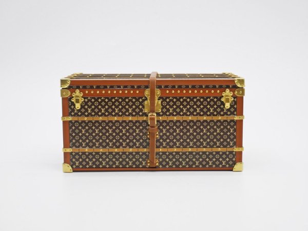 ルイヴィトン Louis Vuitton ミスフランス MISS FRANCE ペーパーウェイト W16cm モノグラム トランク 2010年 VIP限定 ノベルティ ●