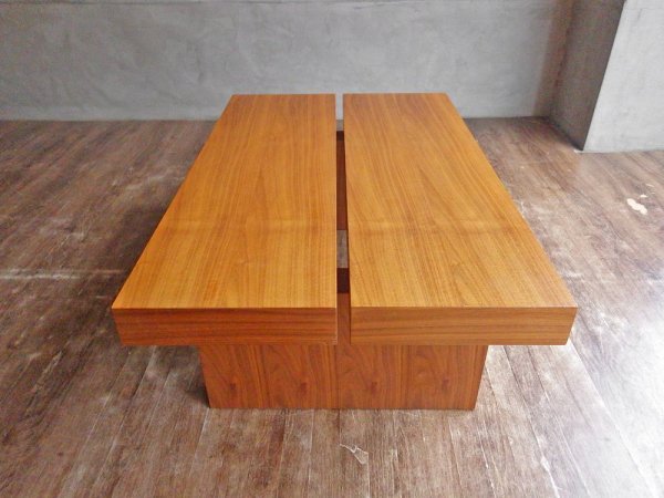 モーダエンカーサ moda en casa カフェ 95 コーヒーテーブル cafe 95 coffee table ウォールナット 北欧モダン 廃番 参考価格39,000円 ♪