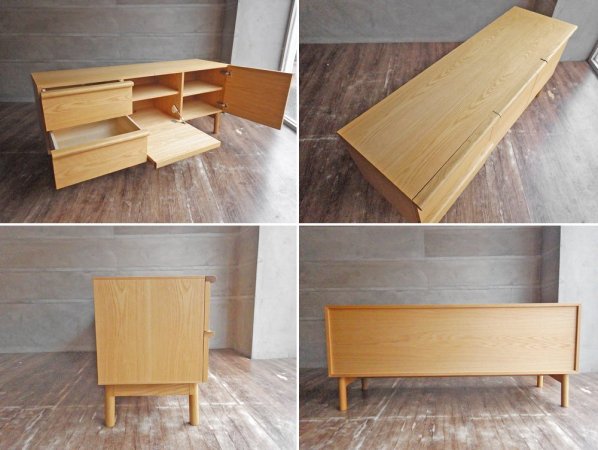 イデー IDEE スティルト サイドボード L ナチュラル STILT SIDEBOARD L Natural ナラ材 定価 : ￥89,000- ♪