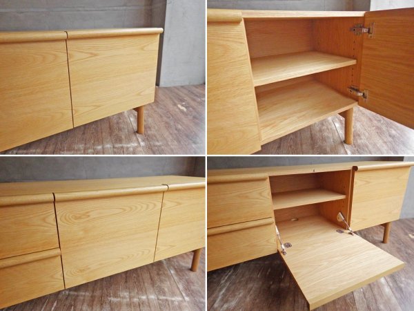 イデー IDEE スティルト サイドボード L ナチュラル STILT SIDEBOARD L Natural ナラ材 定価 : ￥89,000- ♪