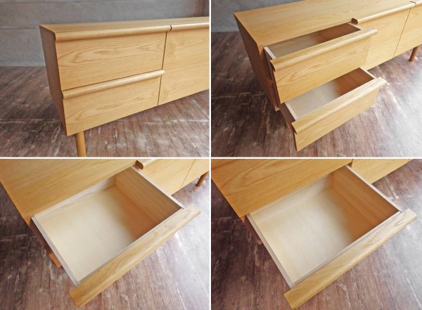 イデー IDEE スティルト サイドボード L ナチュラル STILT SIDEBOARD L Natural ナラ材 定価 : ￥89,000- ♪