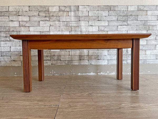 USビンテージ Vintage コーヒーテーブル センターテーブル 米国家具 W107cm ●