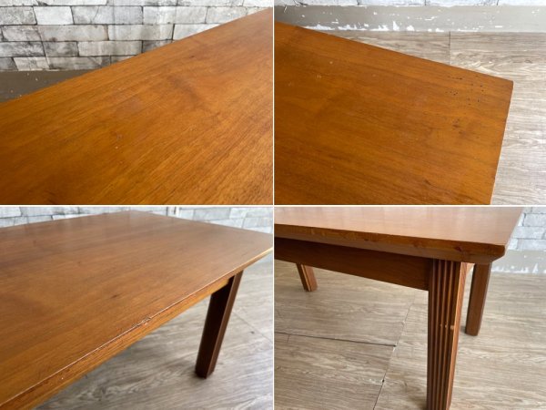 USビンテージ Vintage コーヒーテーブル センターテーブル 米国家具 W107cm ●