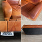 トラックファニチャー TRUCK FURNITURE レザーソファ LEATHER SOFA L-3 3p ブラウン 牛革 定価\610,000- 廃番 ●