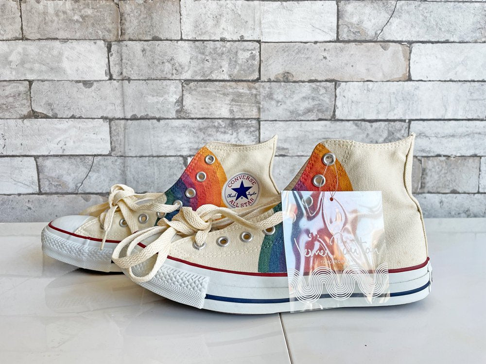 コンバース CONVERSE×トゥモローランド TOMORROWLAND オールスター ALL STAR ヴェルナー・パントン ハイカット スニーカー 26cm 箱付 ●