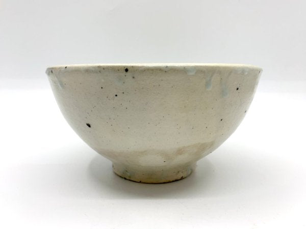 長谷川奈津 中鉢 丼 碗 ボウル 粉引 直径16.5cm 現代作家 陶芸家 B ●