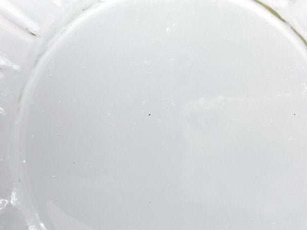 小澄正雄 型吹き硝子 ガラス鉢 菊型 直径15.6cm 現代作家 工芸作家 ●