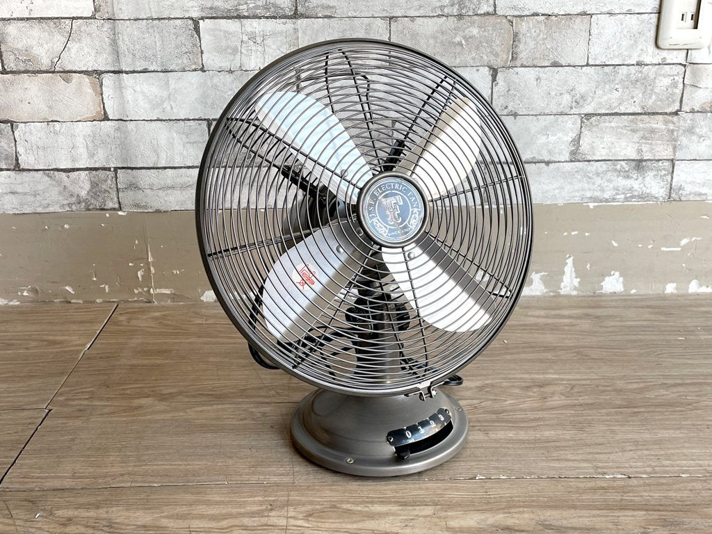 ジャーナルスタンダードファニチャー Journal Standard Furniture JSF FAN 扇風機 サーキュレーター グレー インダストリアル ハモサ社製造 2015年製 ●