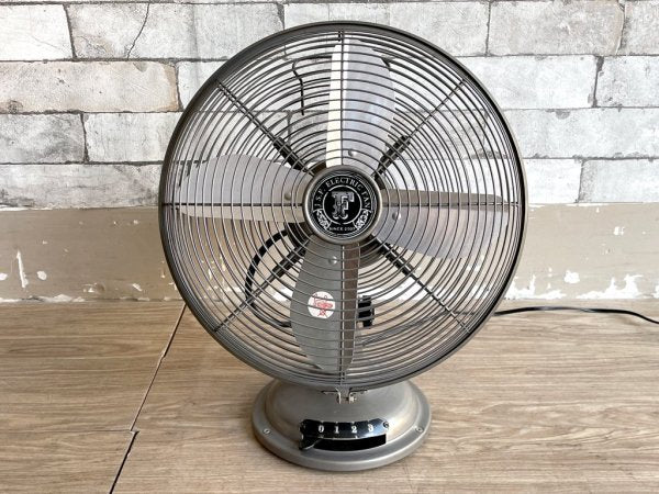 ジャーナルスタンダードファニチャー Journal Standard Furniture JSF FAN 扇風機 サーキュレーター グレー インダストリアル ハモサ社製造 2015年製 ●