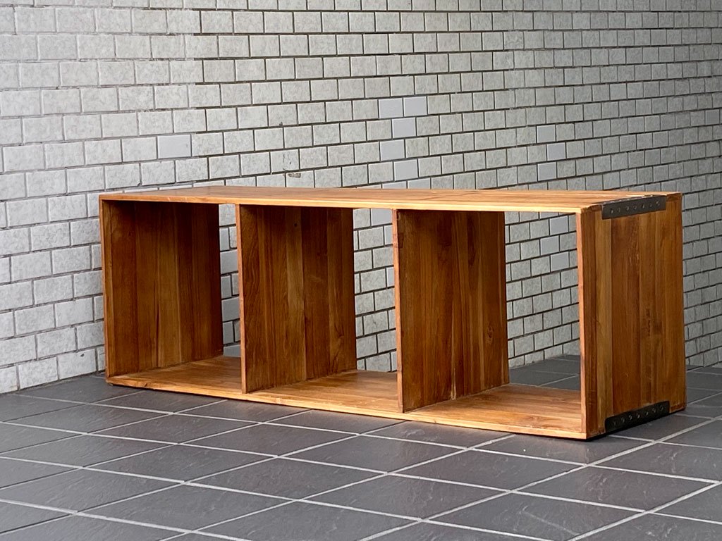 アクメ ファニチャー ACME furniture トロイ TROY オープンシェルフ 3段 Lサイズ ラック ローボード インダストリアル ■