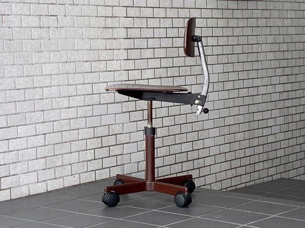 Kettel&Villadsen ケヴィチェア KEVI Chair ヨルゲン・ラスムセン デスクチェア キャスターベース 北欧 デンマーク ビンテージ ■