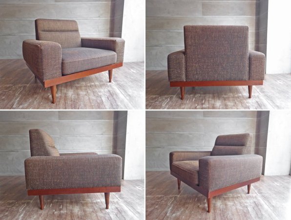 パシフィックファニチャーサービス Pacific furniture service スタンダードC STANDARD C アームチェア 1人掛けソファ 定価:154,000円 ♪