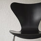 フリッツハンセン Fritz Hansen セブンチェア ラッカー ブラック アルネ・ヤコブセン Arne Jacobsen デンマーク 北欧家具  ◇