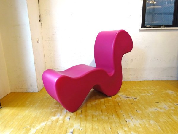 イノベーション INNOVATION ファントムチェア Phantom chair ピンク ヴェルナー・パントン Verner Panton デンマーク スペースエイジ ミッドセンチュリー ★