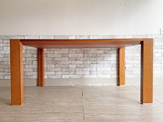 クラスティーナ Crastina アルベロ ダイニングテーブル ウォールナット材 W160cm モダンデザイン ●