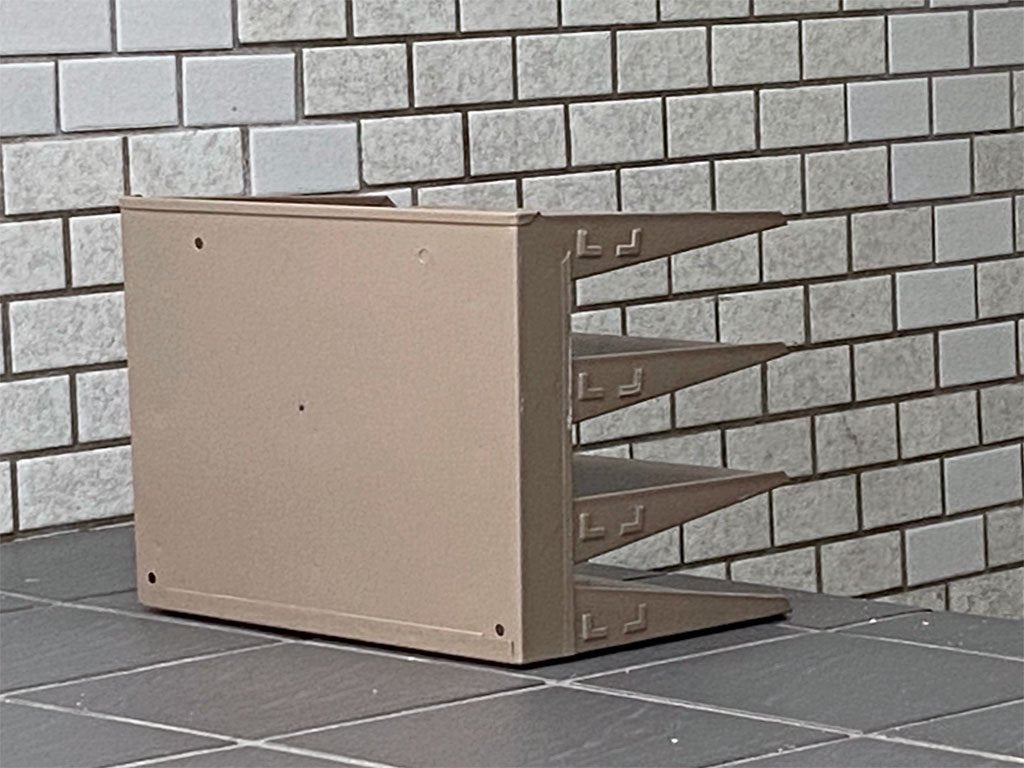 USビンテージ US Vintage スチール ウォールレターラック 壁掛け インダストリアル ■