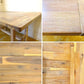ウニコ unico マノア MANOA リビングテーブル ダイニングテーブル アカシア無垢材 W120cm 西海岸 ナチュラル 定価 : ￥50,600- ★