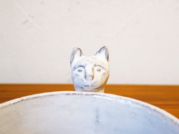 アスティエ・ド・ヴィラット ASTIER de VILLATTE セツココレクション Setsuko Collection マグカップ 猫ハンドル H.P.FRANCE ★