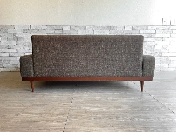 パシフィックファニチャーサービス Pacific furniture service スタンダードC STANDARD C 2PW 2人掛けソファ MOブラック 定価236,500円 現状品 ●