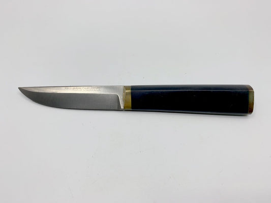 ハックマン Hackman プッコナイフ PUUKKO Knife ステンレス 22cm レザーケース付 タピオ・ヴィルカラ フィンランド 北欧ビンテージ 希少 ●