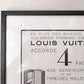 ルイヴィトン Louis Vuitton luggage4 ビンテージポスター アートフレーム 36.5×44cm EUREKA購入 定価￥26,400- ◎