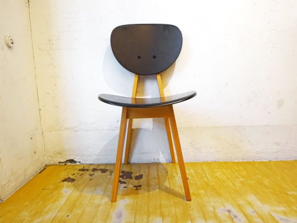 イデー IDEE ダイニングチェア DINING CHAIR 長大作 ブラック 食卓椅子 ジャパニーズモダン 廃盤カラー ★