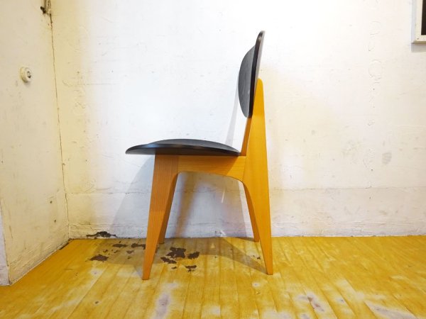 イデー IDEE ダイニングチェア DINING CHAIR 長大作 ブラック 食卓椅子 ジャパニーズモダン 廃盤カラー ★