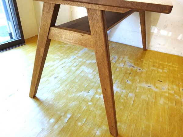 ウニコ unico アディ ADDAY ダイニングテーブル Dining table オーク材 オイル仕上げ W150cm 定価￥71,280 ★