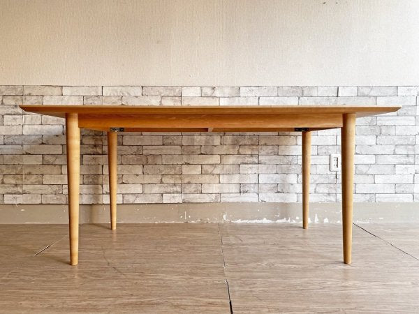 トラックファニチャー TRUCK FURNITURE ダイニングテーブル LATHED-LEG TABLE メープル材 W160cm 特注品 ●