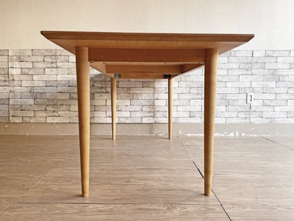 トラックファニチャー TRUCK FURNITURE ダイニングテーブル LATHED-LEG TABLE メープル材 W160cm 特注品 ●