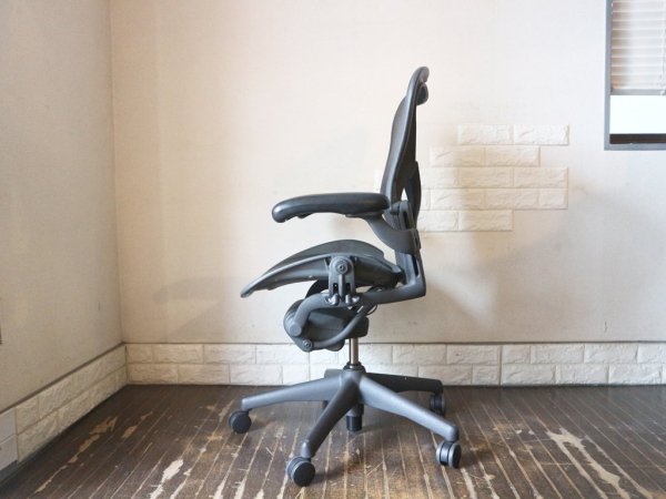 ハーマンミラー Herman Miller アーロンチェア Aeron Chair Bサイズ ポスチャーフィット フル装備 デスクチェア  オフィス ◎