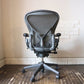 ハーマンミラー Herman Miller アーロンチェア Aeron Chair Bサイズ ポスチャーフィット フル装備 デスクチェア  オフィス ◎