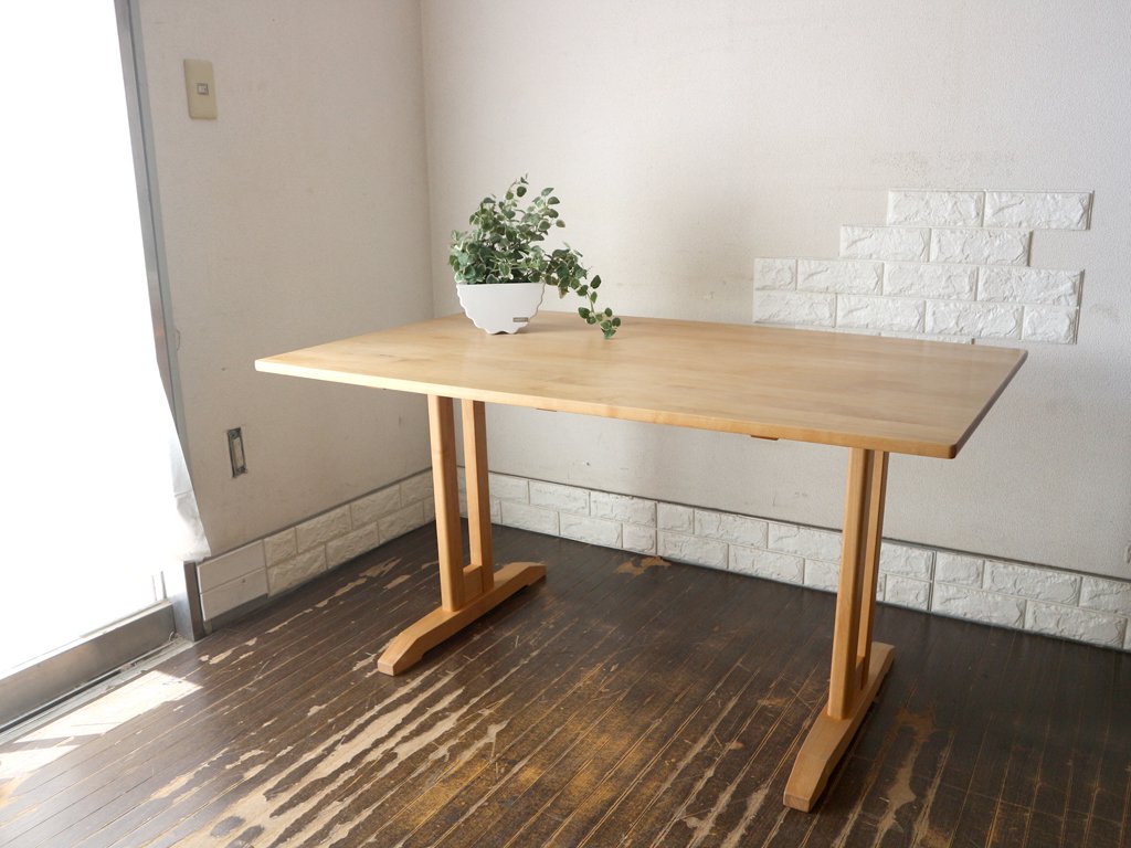 モモナチュラル MOMO Natural FD ミドルテーブル MIDDLE TABLE ダイニングテーブル アルダー材 ◎