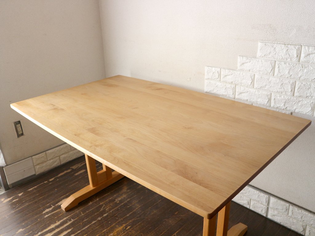 モモナチュラル MOMO Natural FD ミドルテーブル MIDDLE TABLE ダイニングテーブル アルダー材 ◎