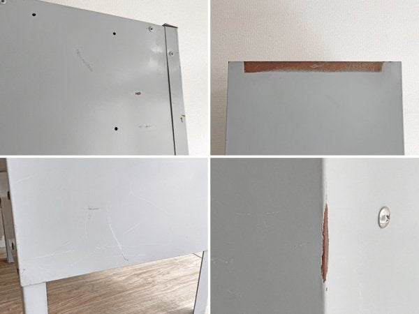 USビンテージ Vintage トールロッカー スチール製 グレー 5段 H202cm インダストリアル アクメファニチャー ACME Furniture 購入品 ●