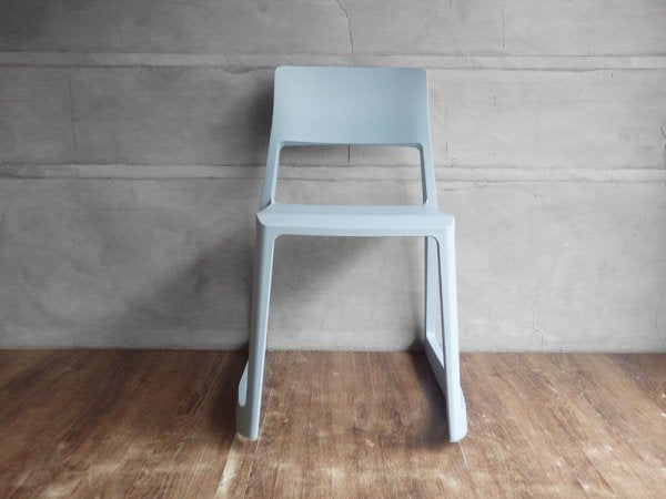 ヴィトラ vitra ティプトン Tip Ton チェア デスクチェア ダイニングチェア スタッキングチェア アイスグレー チルト機能 定価:33,000円 ♪